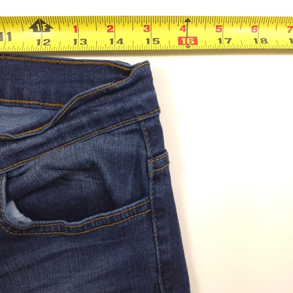 Judy Blue Womens Jeans Skinny 1XL Dark Wash Blue High Rise Stretch 8374 - Picture 7 of 11